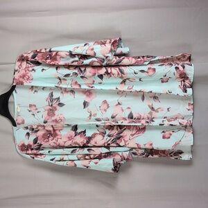 Bellamie Light Blue Kimono